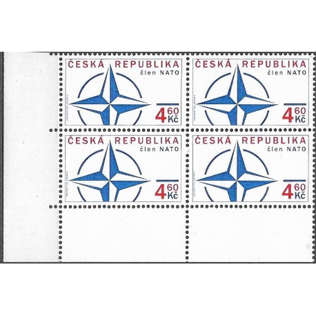 213.,čtbl, Vstup České republiky do NATO,**,