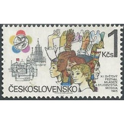 2705. XII. Světový festival mládeže a studentstva Moskva 1985,**,